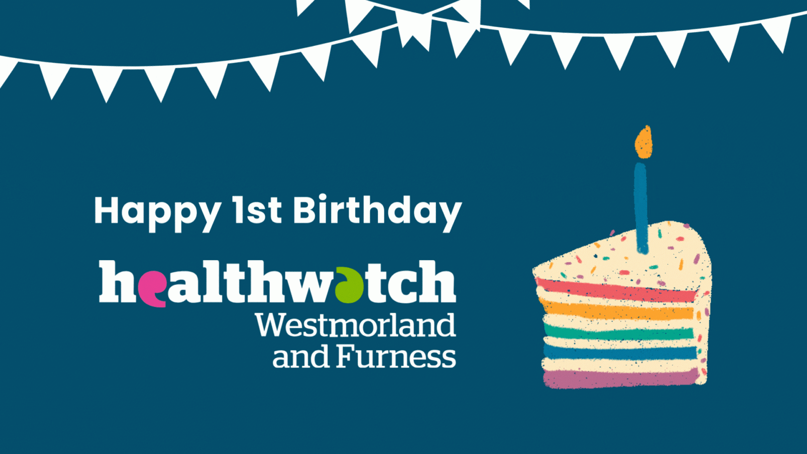 Happy 1st Birthday Healthwatch