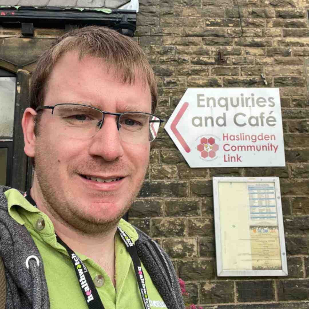 Steve at Haslingden Community Link