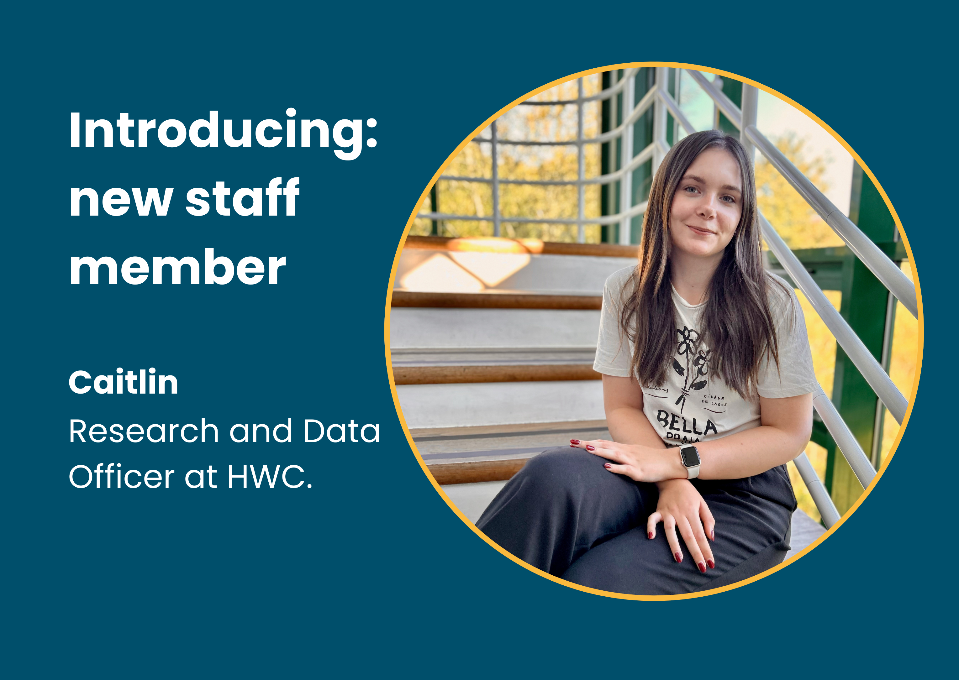 New staff member: Caitlin