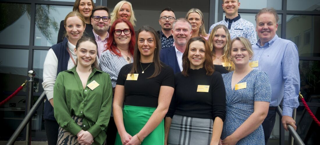 Sponsors Boderway Finance and Cumberland staff with guests at the People First Awards at The Halston, Carlisle ; Tuesday 14th October 2025
JENNY WOOLGAR PHOTOGRAPHY