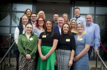 Sponsors Boderway Finance and Cumberland staff with guests at the People First Awards at The Halston, Carlisle ; Tuesday 14th October 2025
JENNY WOOLGAR PHOTOGRAPHY